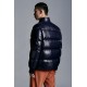 2022 Moncler Martineau Short Down Jackets Mens Puffer Down Coat Winter Outerwear Purple Blue