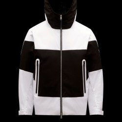 2022 Moncler Mathot Casual Short Down Jacket Mens Down Coat Hooded Zip Up Winter Outerwear Off White