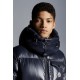 2022 Moncler Montbeliard Outdoor Short Down Jacket Mens Winter Hooded Puffer Down Coat Outerwear Night Blue