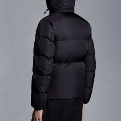 2022 Moncler Montcla Down Jacket Mens Winter Hooded Puffer Coat Outerwear Short Black