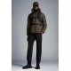 2022 Moncler Montcla Down Jacket Mens Winter Hooded Puffer Coat Outerwear Short Olive Green