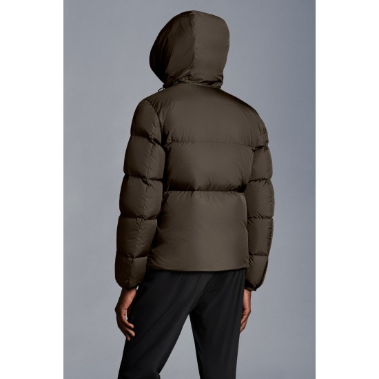 Moncler Montcla Short Down Jacket Olive Green Men's - FW21 - US