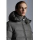 2022 Moncler Montgenevre Short Down Jacket Mens Winter Hooded Puffer Down Coat Outerwear Melange Medium Gray