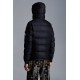 2022 Moncler Montgenevre Short Down Jacket Mens Winter Hooded Puffer Down Coat Outerwear Night Blue