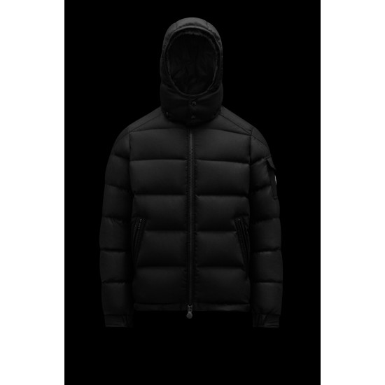 2022 Moncler Montgenevre Short Down Jacket Mens Winter Puffer Down Coat Outerwear Black