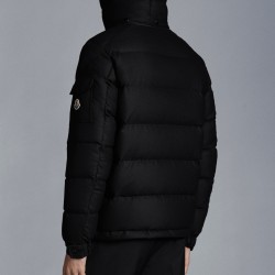 2022 Moncler Montgenevre Short Down Jacket Mens Winter Puffer Down Coat Outerwear Black