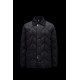 2022 Moncler Moreau Casual Short Down Jacket Mens Down Coat Zip Up Winter Outerwear Black