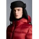 2022 Moncler Myosotis Short Down Jacket Hooded Mens Down Puffer Coat Winter Outerwear Scarlet Red