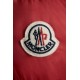 2022 Moncler Myosotis Short Down Jacket Hooded Mens Down Puffer Coat Winter Outerwear Scarlet Red