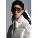 2022 Moncler Odart Short Down Jacket Mens Hooded Winter Puffer Down Coat Outerwear Off White