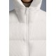 2022 Moncler Odart Short Down Jacket Mens Hooded Winter Puffer Down Coat Outerwear Off White