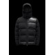 2022 Moncler Pallardy Casual Short Down Jacket Mens Puffer Down Coat Hooded Zip Up Winter Outerwear Black