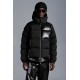 2022 Moncler Pallardy Casual Short Down Jacket Mens Puffer Down Coat Hooded Zip Up Winter Outerwear Black