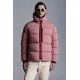 2022 Moncler Paviot Short Down Jacket Hooded Mens Down Puffer Coat Winter Outerwear Shocking Pink