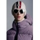 2022 Moncler Paviot Short Down Jacket Hooded Mens Down Puffer Coat Winter Outerwear Shocking Purple