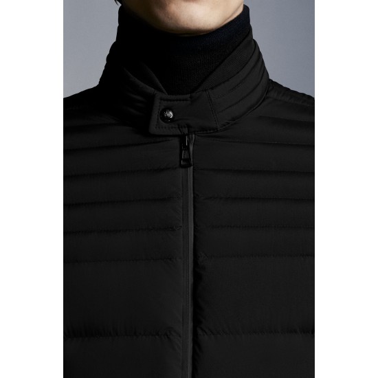 2022 Moncler Pires Down Jacket Mens Winter Short Coat Black