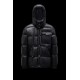 2022 Moncler Promio Leather Jacket Casual Short Down Jackets Mens Down Coat Winter Outerwear Black