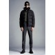 2022 Moncler Quiberville Short Down Jacket Mens Winter Coat Outerwear Black