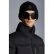 2022 Moncler Quiberville Short Down Jacket Mens Winter Coat Outerwear Black