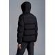 2022 Moncler Quiberville Short Down Jacket Mens Winter Coat Outerwear Black