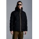 2022 Moncler Reynaud Short Down Jacket Mens Hooded Winter Puffer Down Coat Outerwear Night Blue