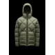 2022 Moncler Reynaud Short Down Jacket Mens Hooded Winter Puffer Down Coat Outerwear Sage Green