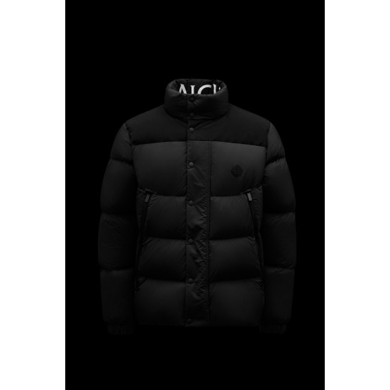 2022 Moncler Timsit Short Down Jackets Mens Down Coat Winter Outerwear Black