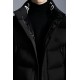 2022 Moncler Timsit Short Down Jackets Mens Down Coat Winter Outerwear Black