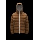 2022 Moncler Vabb Short Down Jacket Mens Zip Up Hooded Down Puffer Coat Steel Pink Rustic