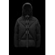 2022 Moncler Vercel Short Down Jacket Mens Zip Up Hooded Down Puffer Coat Black