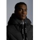 2022 Moncler Vercel Short Down Jacket Mens Zip Up Hooded Down Puffer Coat Black