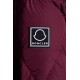 2022 Moncler Vercel Short Down Jacket Mens Zip Up Hooded Down Puffer Coat Burgundy Red