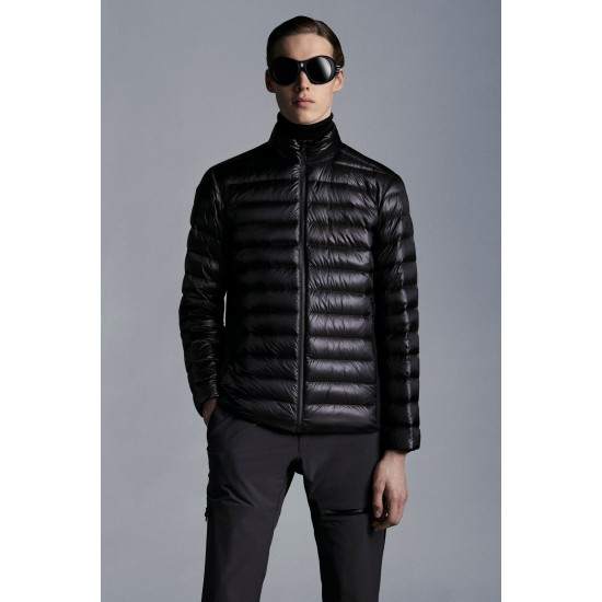 2022 Moncler Vosges Short Down Jacket Mens Fall Down Coat Outerwear Black