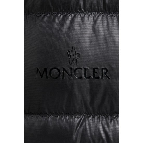 2022 Moncler Vosges Short Down Jacket Mens Fall Down Coat Outerwear Black