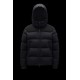 2022 Moncler Wargnier Short Down Jacket Mens Winter Hooded Puffer Down Coat Outerwear Black