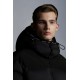 2022 Moncler Wargnier Short Down Jacket Mens Winter Hooded Puffer Down Coat Outerwear Black