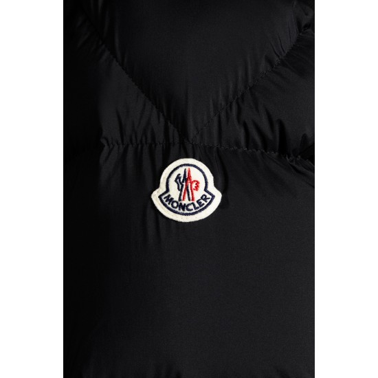 2022 Moncler Wargnier Short Down Jacket Mens Winter Hooded Puffer Down Coat Outerwear Black