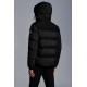 2022 Moncler Wargnier Short Down Jacket Mens Winter Hooded Puffer Down Coat Outerwear Black