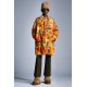 8 MONCLER PALM ANGELS Tallac Long Overshirt For Men Orange