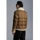 MONCLER Curval Down Jacket Men Winter Down Coat Outerwear Khaki