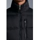 MONCLER Delaume Short Down Jacket Men Puffer Down Coat Winter Outerwear Night Blue