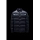 MONCLER Lemoine Overshirt Down Jacket Men Winter Down Coat Outerwear Night Blue