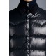 MONCLER Lemoine Overshirt Down Jacket Men Winter Down Coat Outerwear Night Blue