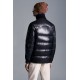 MONCLER Lemoine Overshirt Down Jacket Men Winter Down Coat Outerwear Night Blue