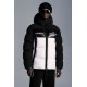 MONCLER Malavoy Short Down Jacket Mens Hooded Puffer Down Coat Winter Outerwear Black White