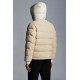 MONCLER Michon Down Jacket Mens Hooded Puffer Down Coat Winter Outerwear Sand Beige