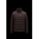 MONCLER Moguy Short Down Jacket Men Winter Down Coat Outerwear Dark Purple