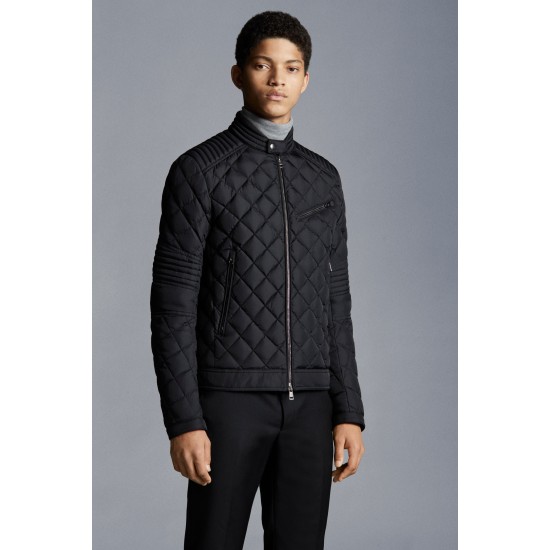 Moncler Breitman Down Jacket Mens Winter Short Coat Black