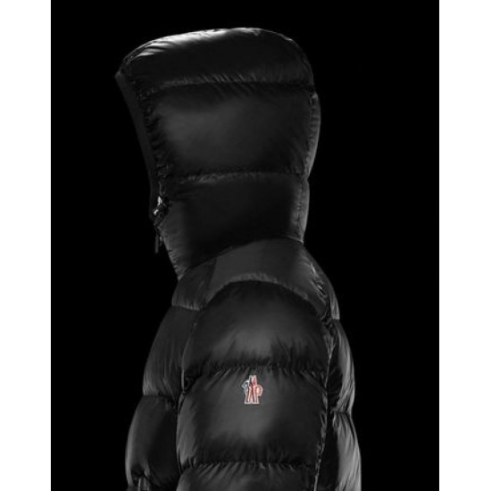 Moncler GRENOBLE Men Hooded Down Puffer Jackets Black