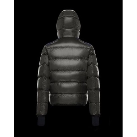 Moncler GRENOBLE Men Hooded Down Puffer Jackets Military Green